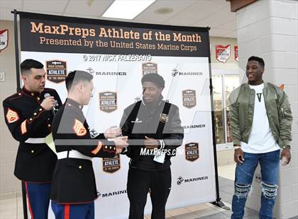 Thumbnail 1 in Marines H. S. Male Athlete of the Month - Kobe Vinegar photogallery.
