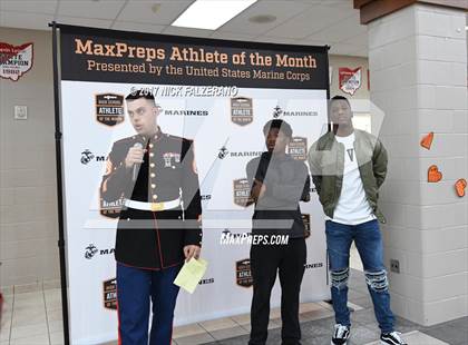 Thumbnail 3 in Marines H. S. Male Athlete of the Month - Kobe Vinegar photogallery.