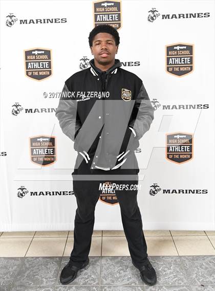 Thumbnail 1 in Marines H. S. Male Athlete of the Month - Kobe Vinegar photogallery.