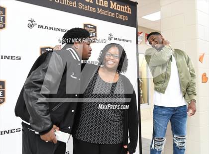 Thumbnail 1 in Marines H. S. Male Athlete of the Month - Kobe Vinegar photogallery.