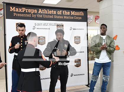 Thumbnail 2 in Marines H. S. Male Athlete of the Month - Kobe Vinegar photogallery.