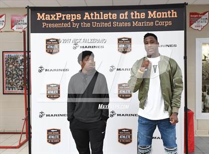 Thumbnail 2 in Marines H. S. Male Athlete of the Month - Kobe Vinegar photogallery.