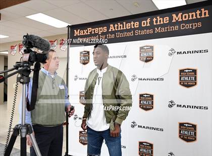 Thumbnail 3 in Marines H. S. Male Athlete of the Month - Kobe Vinegar photogallery.