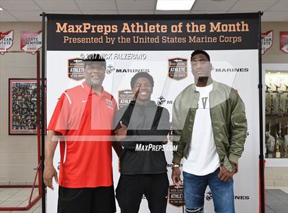Thumbnail 2 in Marines H. S. Male Athlete of the Month - Kobe Vinegar photogallery.