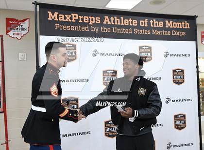Thumbnail 1 in Marines H. S. Male Athlete of the Month - Kobe Vinegar photogallery.