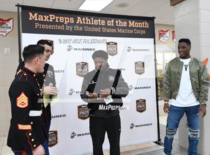 Thumbnail 3 in Marines H. S. Male Athlete of the Month - Kobe Vinegar photogallery.