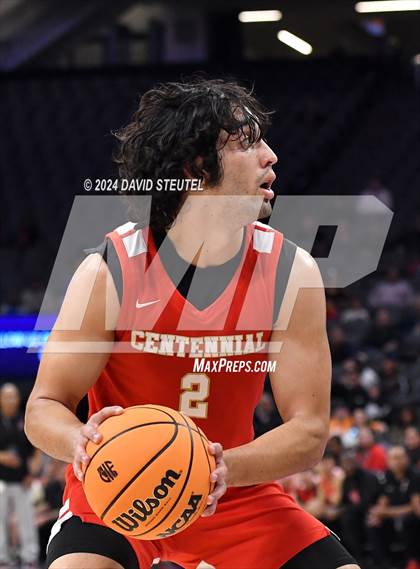 Thumbnail 3 in Centennial vs. Oakland Tech (CIF State D2 Final) photogallery.