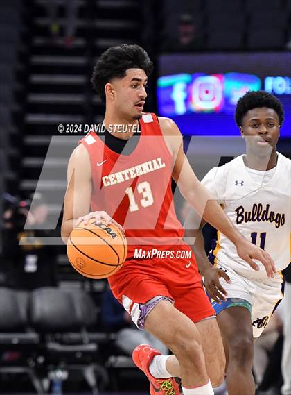 Thumbnail 3 in Centennial vs. Oakland Tech (CIF State D2 Final) photogallery.