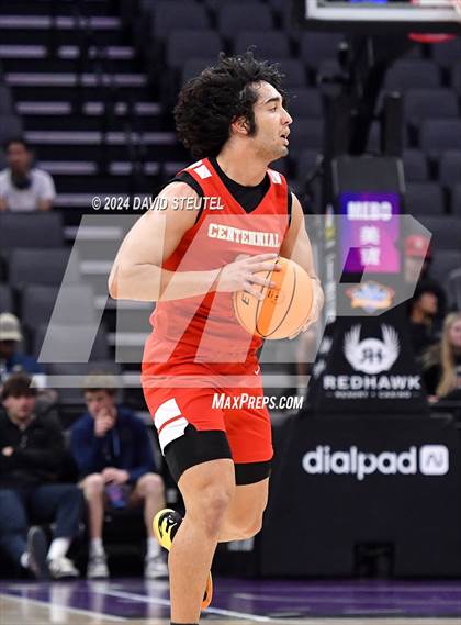 Thumbnail 1 in Centennial vs. Oakland Tech (CIF State D2 Final) photogallery.