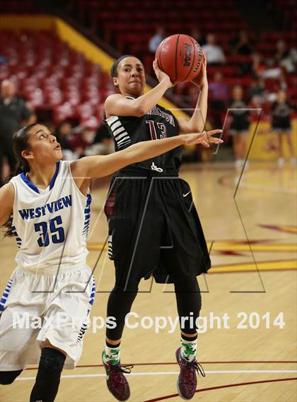 Thumbnail 3 in Hamilton vs. Westview  (AIA D1 Semifinal) photogallery.