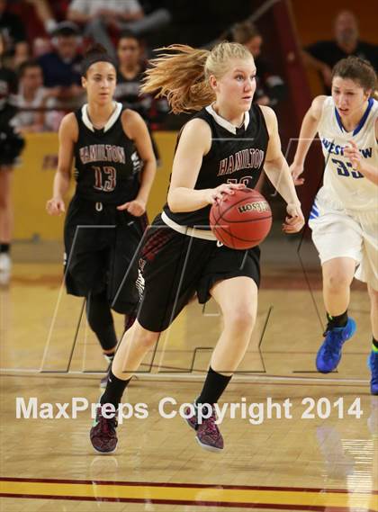 Thumbnail 1 in Hamilton vs. Westview  (AIA D1 Semifinal) photogallery.