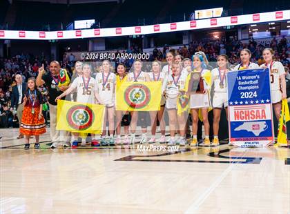 Thumbnail 2 in East Columbus vs Cherokee (NCHSAA 1A Final Awards) photogallery.