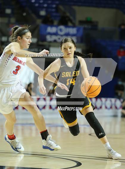 Thumbnail 1 in Melbourne vs. Salem (AAA 2A State Final) photogallery.