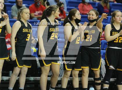 Thumbnail 1 in Melbourne vs. Salem (AAA 2A State Final) photogallery.