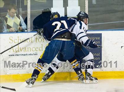 Thumbnail 3 in Needham vs St. John's Prep (MIAA Super 8 Round Robin) photogallery.