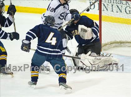 Thumbnail 2 in Needham vs St. John's Prep (MIAA Super 8 Round Robin) photogallery.