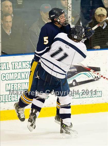 Thumbnail 2 in Needham vs St. John's Prep (MIAA Super 8 Round Robin) photogallery.