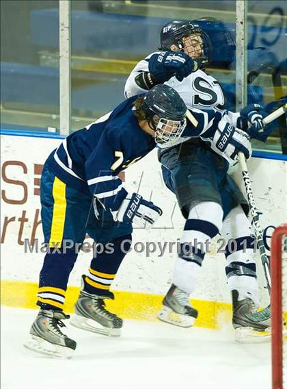 Thumbnail 1 in Needham vs St. John's Prep (MIAA Super 8 Round Robin) photogallery.