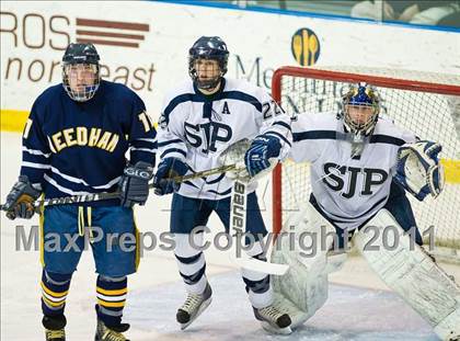 Thumbnail 3 in Needham vs St. John's Prep (MIAA Super 8 Round Robin) photogallery.
