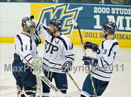 Thumbnail 3 in Needham vs St. John's Prep (MIAA Super 8 Round Robin) photogallery.