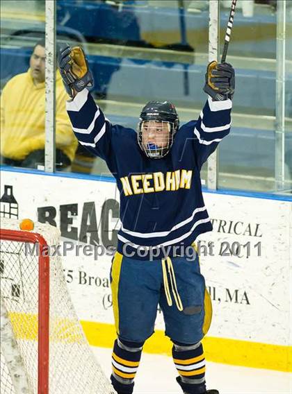 Thumbnail 2 in Needham vs St. John's Prep (MIAA Super 8 Round Robin) photogallery.