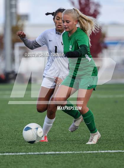 Thumbnail 3 in Bonneville vs Vallivue (IHSAA 4A State Playoff) photogallery.