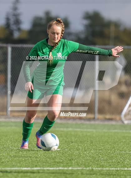 Thumbnail 2 in Bonneville vs Vallivue (IHSAA 4A State Playoff) photogallery.