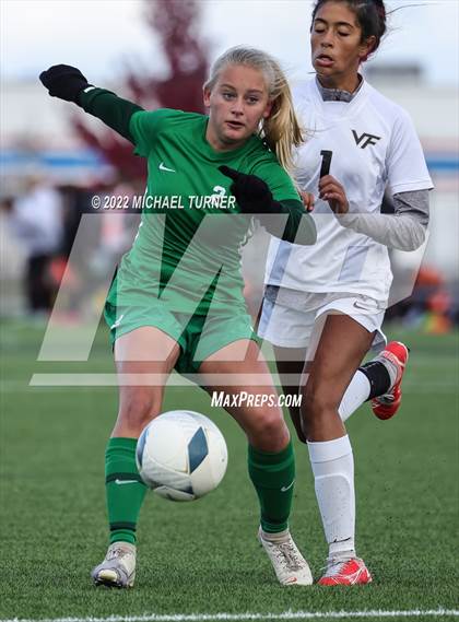 Thumbnail 1 in Bonneville vs Vallivue (IHSAA 4A State Playoff) photogallery.
