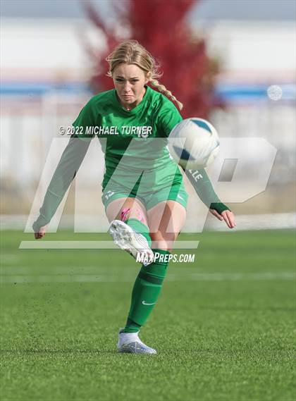 Thumbnail 3 in Bonneville vs Vallivue (IHSAA 4A State Playoff) photogallery.