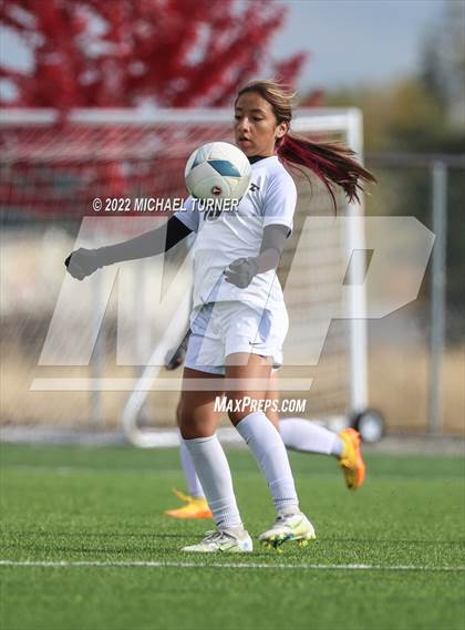 Thumbnail 3 in Bonneville vs Vallivue (IHSAA 4A State Playoff) photogallery.
