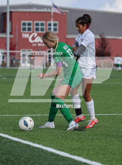 Thumbnail 3 in Bonneville vs Vallivue (IHSAA 4A State Playoff) photogallery.