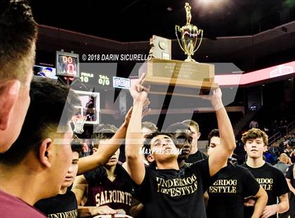Thumbnail 2 in Salpointe Catholic vs. Shadow Mountain (AIA 4A Final Awards)  photogallery.