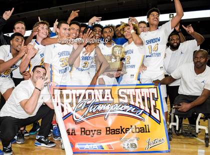 Thumbnail 2 in Salpointe Catholic vs. Shadow Mountain (AIA 4A Final Awards)  photogallery.