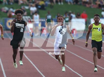 Thumbnail 1 in CIF State Track and Field Championship (Boys 100 Meter) photogallery.
