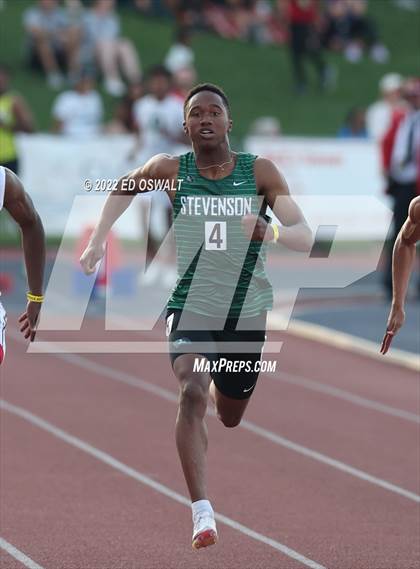 Thumbnail 2 in CIF State Track and Field Championship (Boys 100 Meter) photogallery.