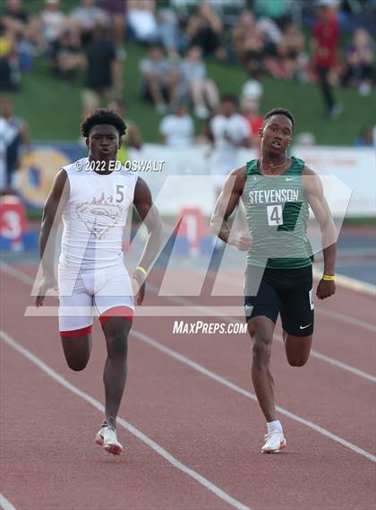 Thumbnail 3 in CIF State Track and Field Championship (Boys 100 Meter) photogallery.