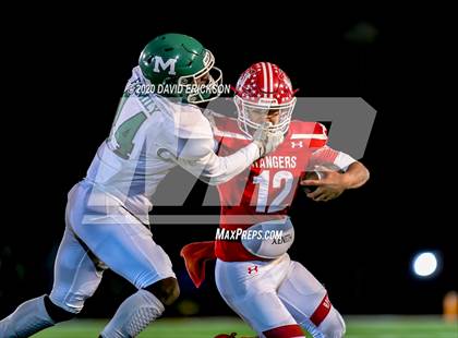 Thumbnail 2 in Monahans vs. Perryton (UIL 4A Bi-District Playoff) photogallery.