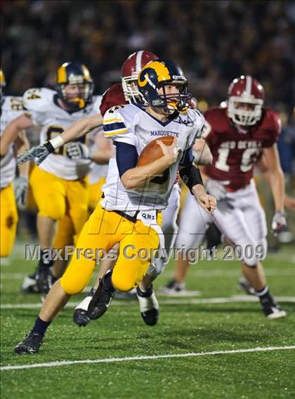 Thumbnail 1 in Marquette University vs Bradford (WIAA D1 Playoffs)  photogallery.