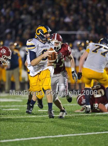 Thumbnail 2 in Marquette University vs Bradford (WIAA D1 Playoffs)  photogallery.