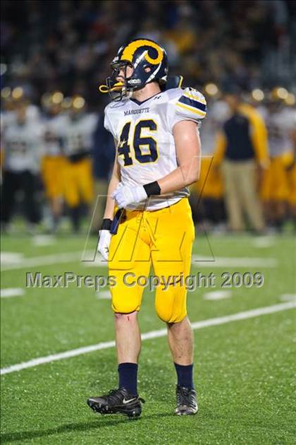 Thumbnail 3 in Marquette University vs Bradford (WIAA D1 Playoffs)  photogallery.