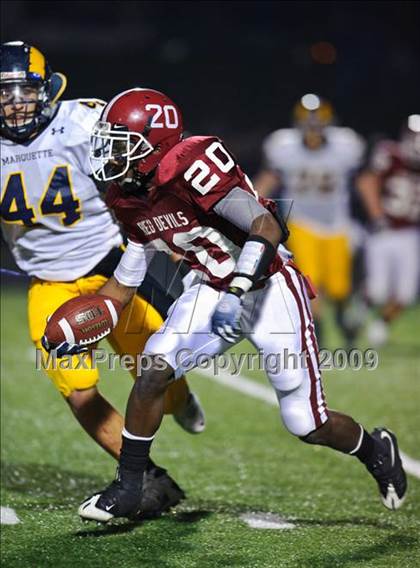 Thumbnail 2 in Marquette University vs Bradford (WIAA D1 Playoffs)  photogallery.