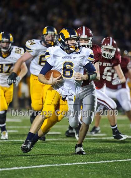 Thumbnail 3 in Marquette University vs Bradford (WIAA D1 Playoffs)  photogallery.