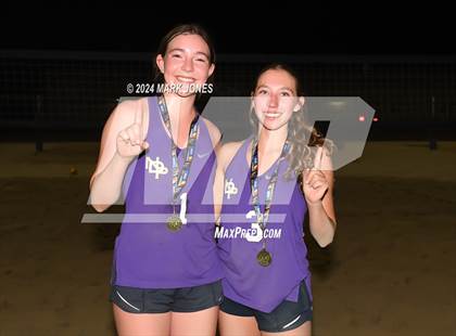 Thumbnail 2 in Xavier College Prep vs. Notre Dame Prep (AIA DI Pairs Finals - Awards) photogallery.
