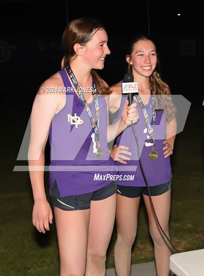 Thumbnail 1 in Xavier College Prep vs. Notre Dame Prep (AIA DI Pairs Finals - Awards) photogallery.