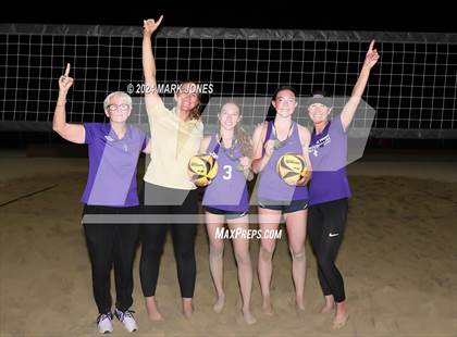 Thumbnail 2 in Xavier College Prep vs. Notre Dame Prep (AIA DI Pairs Finals - Awards) photogallery.
