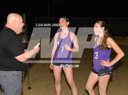 Thumbnail 2 in Xavier College Prep vs. Notre Dame Prep (AIA DI Pairs Finals - Awards) photogallery.