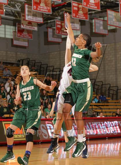 Thumbnail 1 in St. Monica vs. St. Paul (CIF SS D4A Final) photogallery.