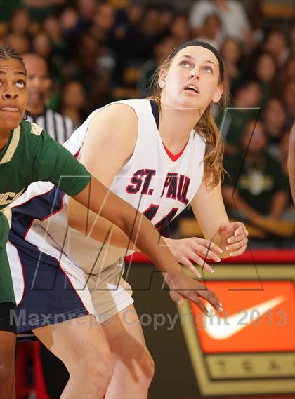 Thumbnail 3 in St. Monica vs. St. Paul (CIF SS D4A Final) photogallery.