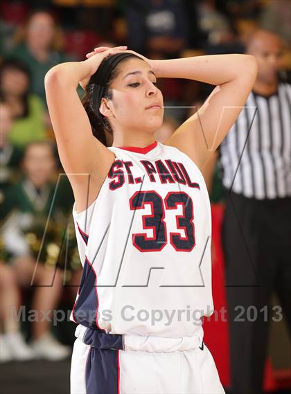 Thumbnail 1 in St. Monica vs. St. Paul (CIF SS D4A Final) photogallery.