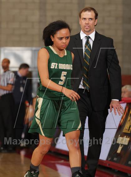 Thumbnail 2 in St. Monica vs. St. Paul (CIF SS D4A Final) photogallery.